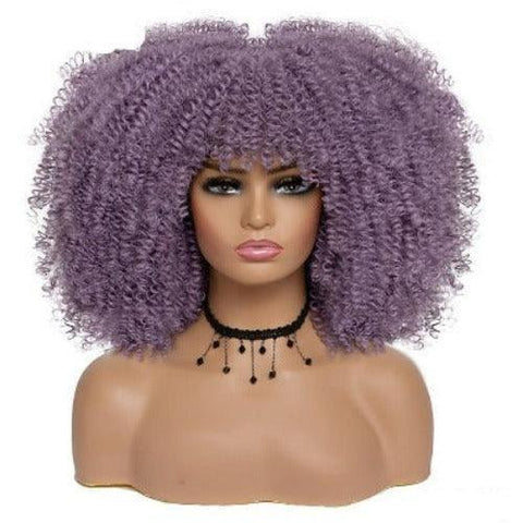 Short Afro Curly Lace Wig - Anellace Short Afro Curly Lace Wig - Anellace
