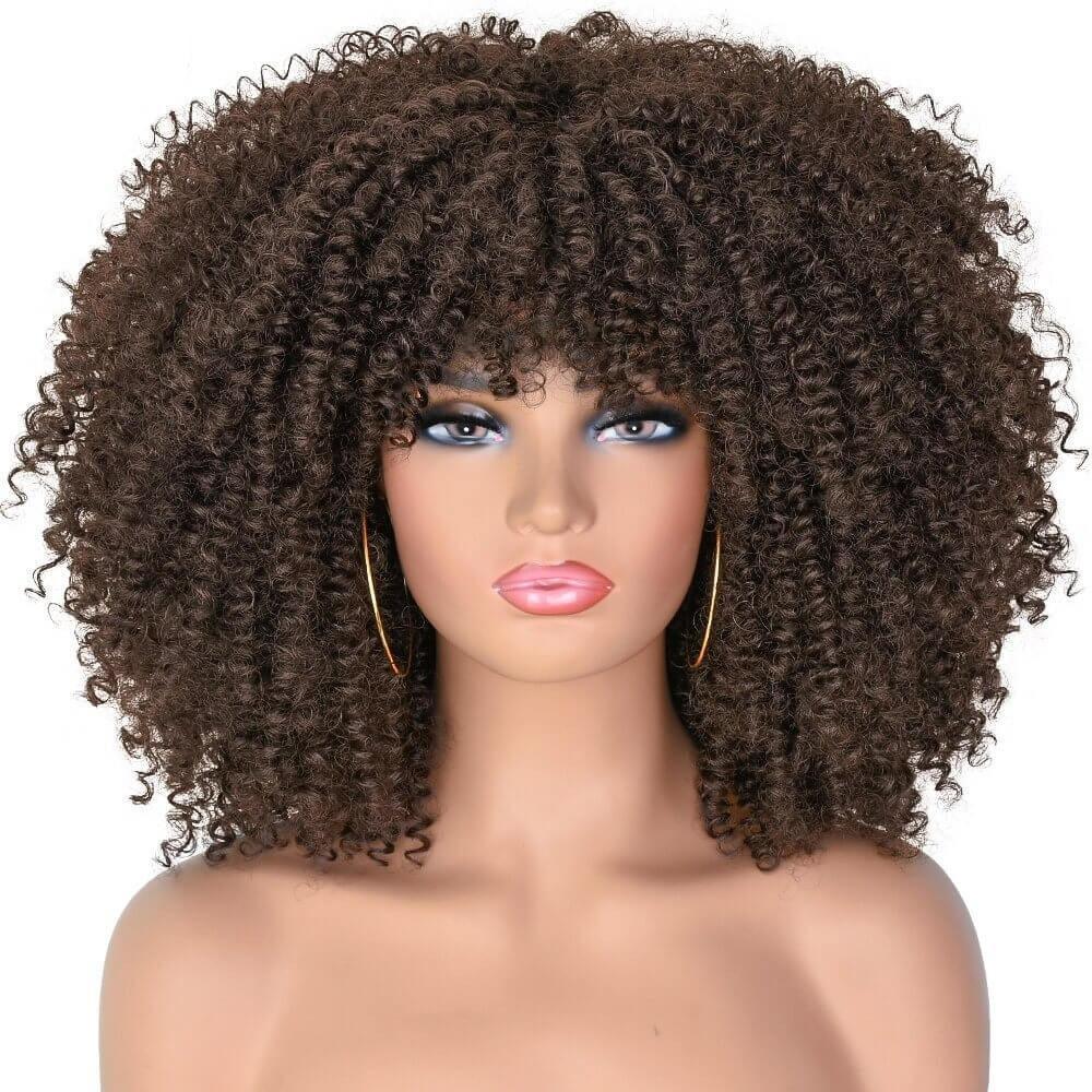 Short Afro Curly Lace Wig - Anellace Short Afro Curly Lace Wig - Anellace