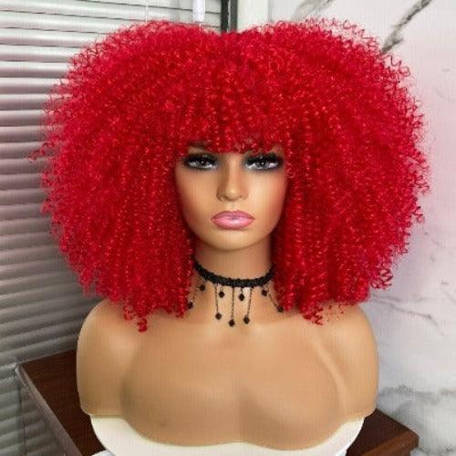 Short Afro Curly Lace Wig - Anellace Short Afro Curly Lace Wig - Anellace