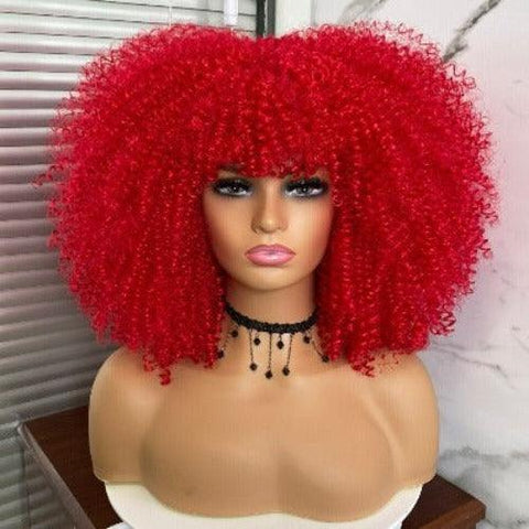 Short Afro Curly Lace Wig - Anellace Short Afro Curly Lace Wig - Anellace