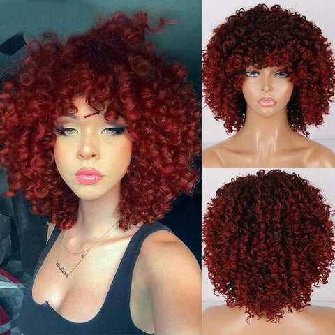 Short Curly Lace Wig - Anellace Short Curly Lace Wig - Anellace