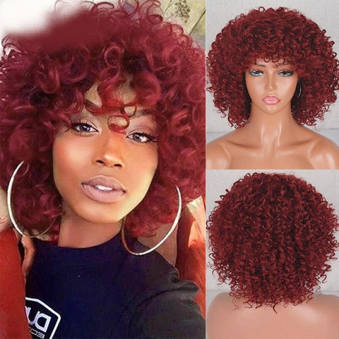 Short Curly Lace Wig - Anellace Short Curly Lace Wig - Anellace