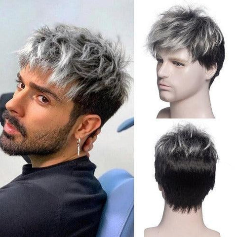 Short Hair Male Wig - Anellace Short Hair Male Wig - Anellace