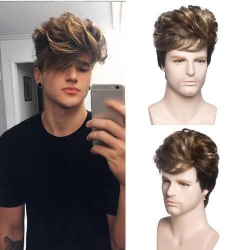 Short Hair Male Wig - Anellace Short Hair Male Wig - Anellace