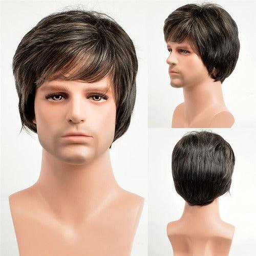 Short Hair Male Wig - Anellace Short Hair Male Wig - Anellace