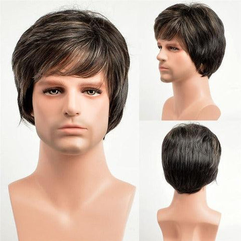 Short Hair Male Wig - Anellace Short Hair Male Wig - Anellace