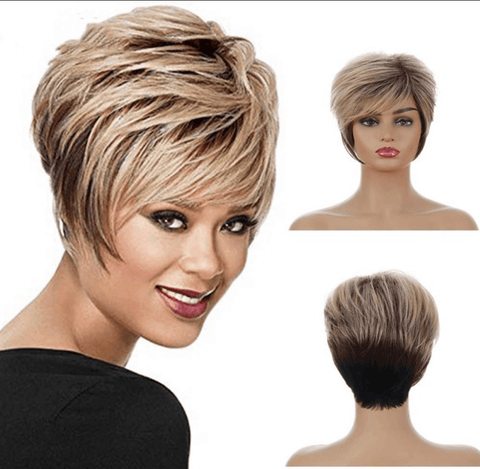 Short Straight Lace Wig - Anellace Short Straight Lace Wig - Anellace
