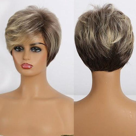 Short Straight Lace Wig - Anellace Short Straight Lace Wig - Anellace