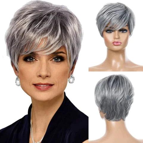 Short Straight Lace Wig - Anellace Short Straight Lace Wig - Anellace