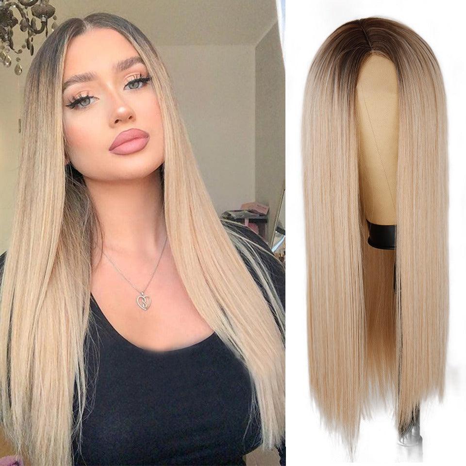 Straight Long Hair Lace Wig - Anellace Straight Long Hair Lace Wig - Anellace