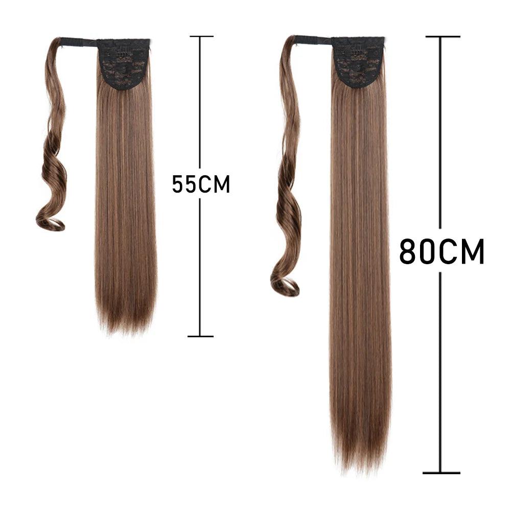 Straight Ponytail Extension | Mega Hair - Anellace Straight Ponytail Extension | Mega Hair - Anellace