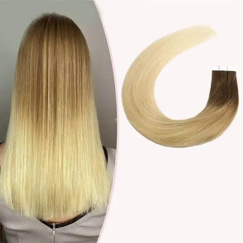 Tape in Hair Extensions 100% Human Hair - Anellace Tape in Hair Extensions 100% Human Hair - Anellace