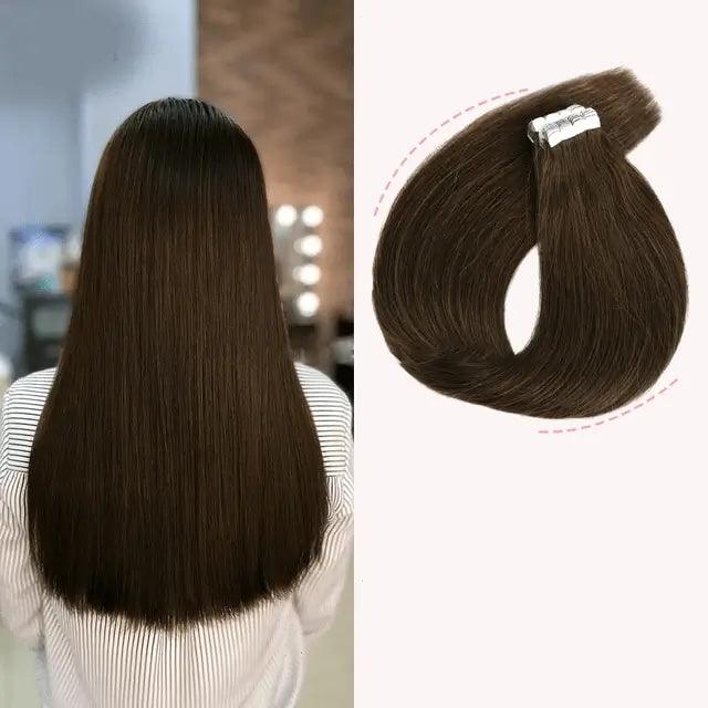 Tape in Hair Extensions 100% Human Hair - Anellace Tape in Hair Extensions 100% Human Hair - Anellace