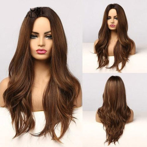 Wavy Human Hair Lace Wig - Anellace Wavy Human Hair Lace Wig - Anellace
