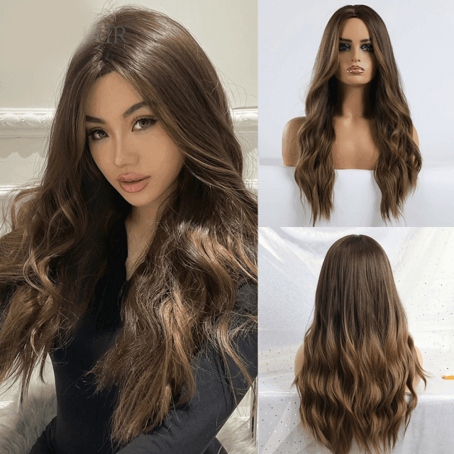 Wavy Human Hair Lace Wig - Anellace Wavy Human Hair Lace Wig - Anellace