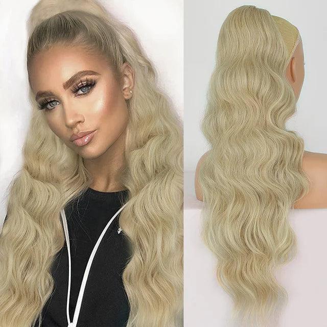 Wavy Ponytail Hair Extension - Anellace Wavy Ponytail Hair Extension - Anellace