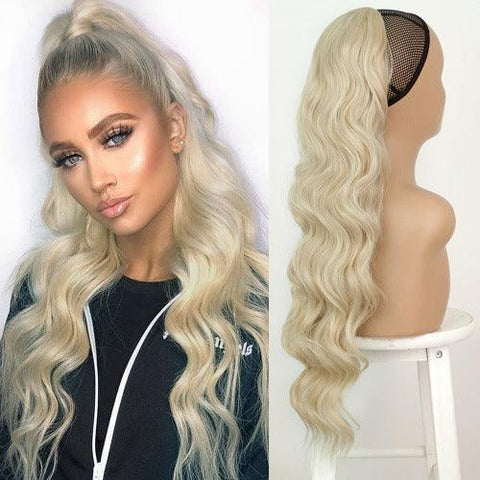 Wavy Ponytail Hair Extension - Anellace Wavy Ponytail Hair Extension - Anellace