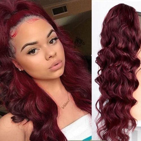 Wavy Ponytail Hair Extension - Anellace Wavy Ponytail Hair Extension - Anellace