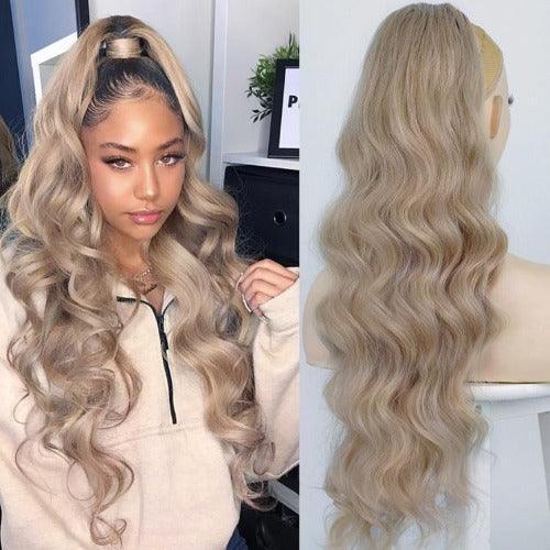 Wavy Ponytail Hair Extension - Anellace Wavy Ponytail Hair Extension - Anellace