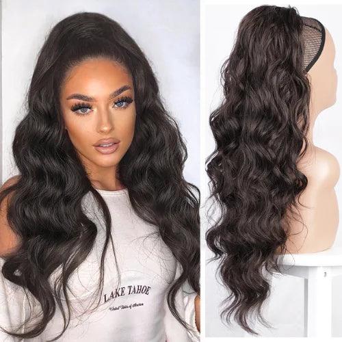Wavy Ponytail Hair Extension - Anellace Wavy Ponytail Hair Extension - Anellace