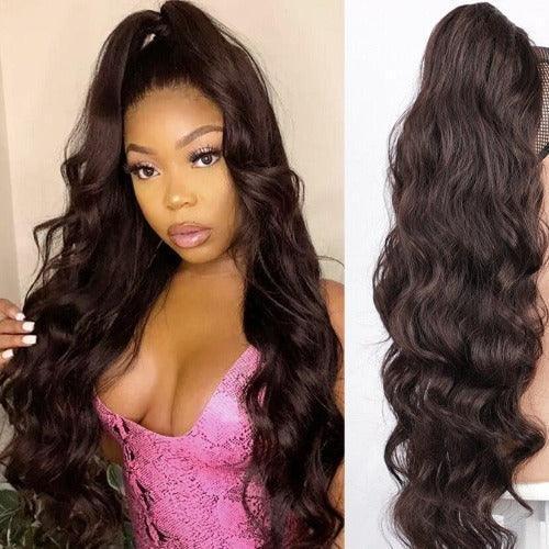 Wavy Ponytail Hair Extension - Anellace Wavy Ponytail Hair Extension - Anellace