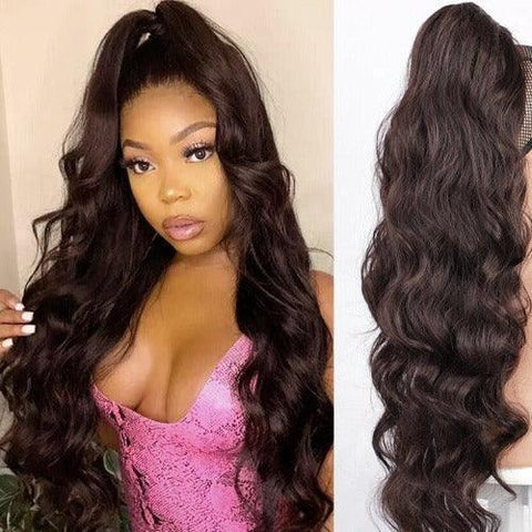 Wavy Ponytail Hair Extension - Anellace Wavy Ponytail Hair Extension - Anellace