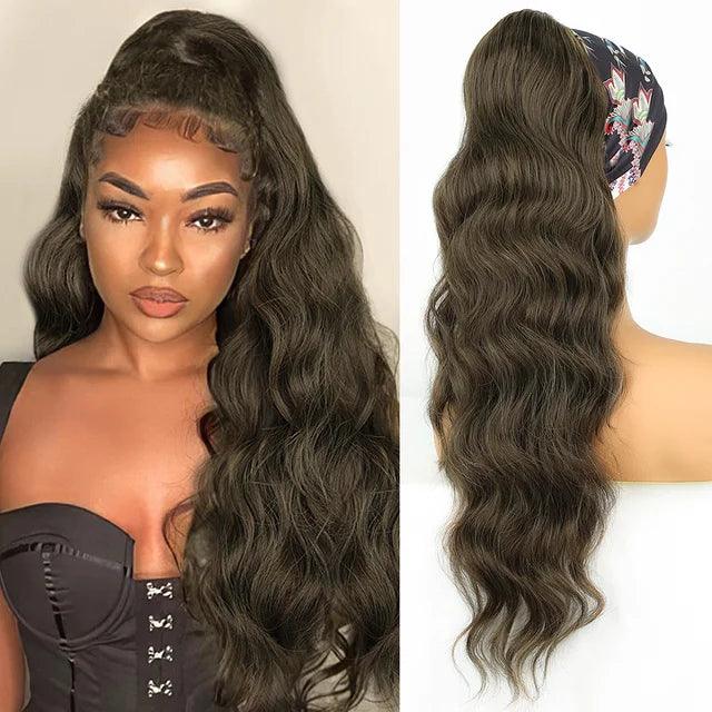 Wavy Ponytail Hair Extension - Anellace Wavy Ponytail Hair Extension - Anellace