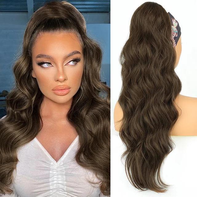Wavy Ponytail Hair Extension - Anellace Wavy Ponytail Hair Extension - Anellace
