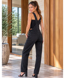 Women’s Denim Overall with Pockets Casual Fit | Jaque