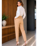 Women’s High Waisted Tailored Dress Pants | Sandy
