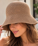 Open Weave Bucket Hat for Women Breathable Mesh UV Sun Hat | Isis