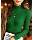 womens-ribbed-knit-high-neck-top-green-1