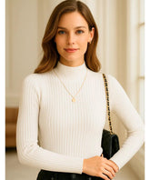 womens-ribbed-knit-high-neck-top-white-1