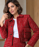 Women's Tweed Jacket and Skort Set | Aurora