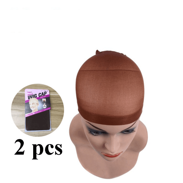 [2 pcs] Elastic Wig Cap for Lace Wigs - Anellace