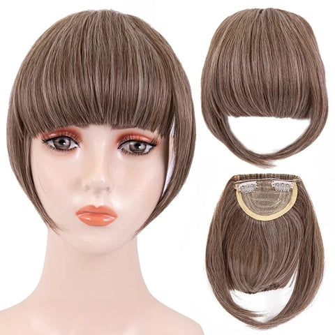 Bangs Hair Extension Clip On Wig
