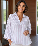 Women's Relaxed Button Down Blouse | Alessia