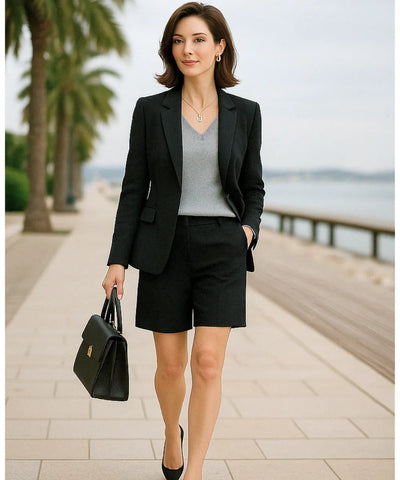 Women's Long Sleeve V-Neck Knit Top | Loures