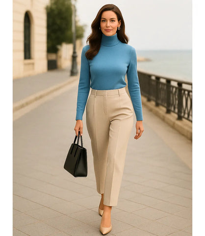 Women's Thick Brushed Thermal Winter Top | Mullir