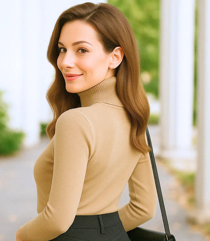 Women's Thick Brushed Thermal Winter Top | Mullir