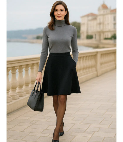 Women's Thick Brushed Thermal Winter Top | Mullir