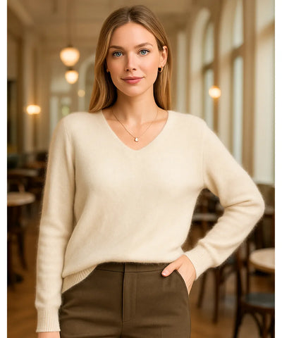 Women’s Long Sleeve Modal Knit Top | Lyra