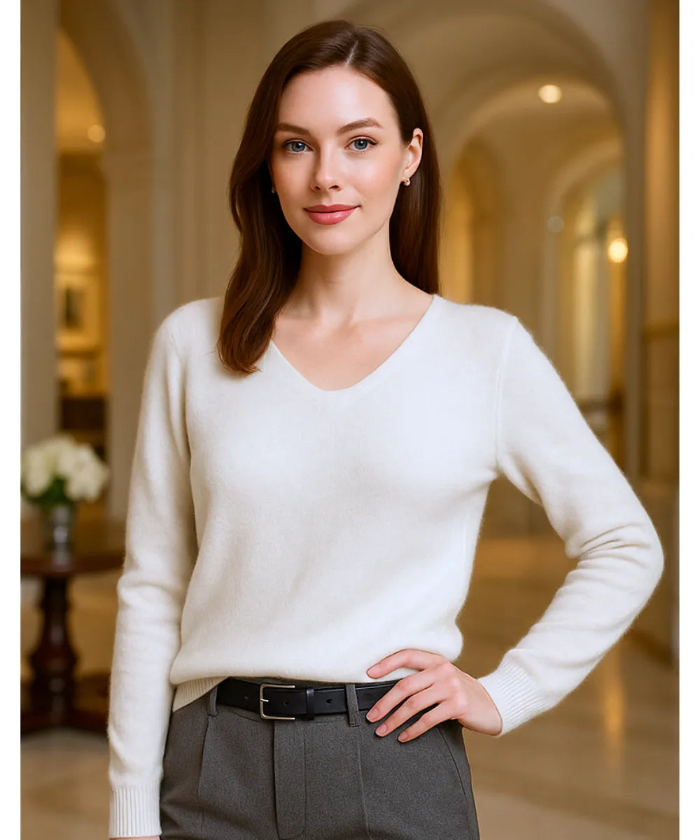 Women’s Long Sleeve Modal Knit Top | Lyra