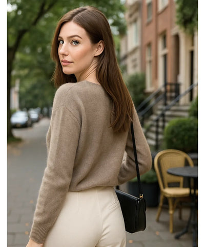 Women’s Long Sleeve Modal Knit Top | Lyra