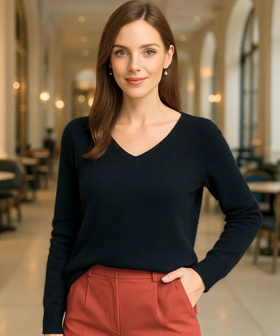 Women’s Long Sleeve Modal Knit Top | Lyra