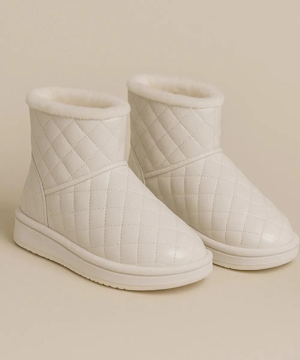 Comprar bota feminina de couro com salto bloco e zíper lateral para looks elegantes, urbanos e confortáveis no dia a dia ANELLIMN