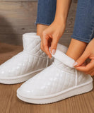 Comprar bota feminina de couro com salto bloco e zíper lateral para looks elegantes, urbanos e confortáveis no dia a dia ANELLIMN