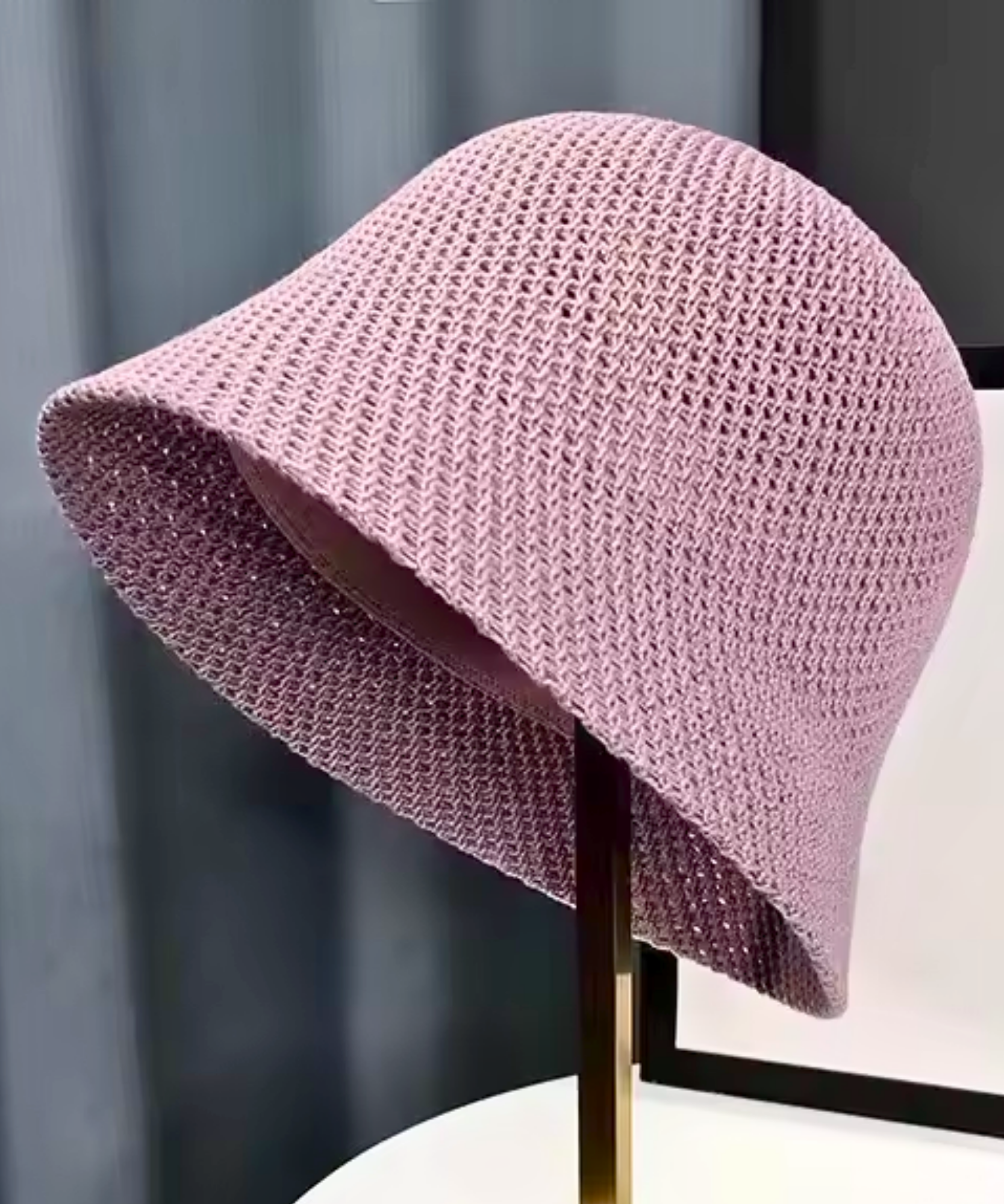 Comprar bucket chapeu vazado respirável malha leve dobrável proteção solar UV para praia verão e viagens barato ANELLIMN