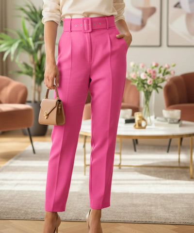 Women’s High Waisted Tailored Dress Pants | Sandy