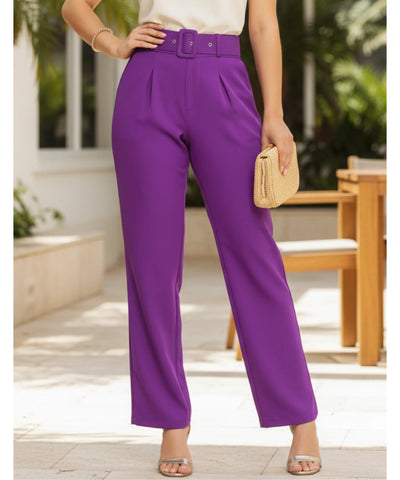 Women’s High Waisted Tailored Dress Pants | Sandy